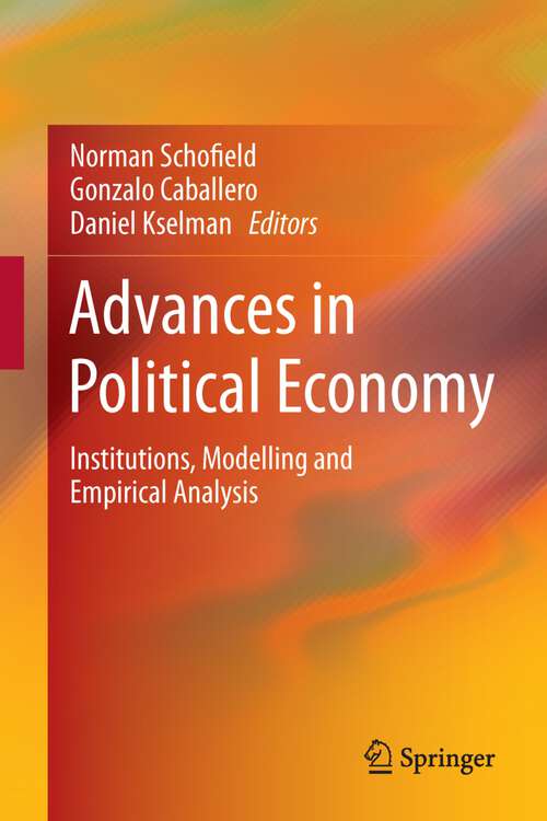Book cover of Advances in Political Economy