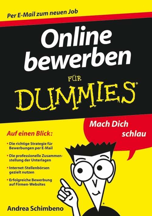 Book cover of Online bewerben fur Dummies (Für Dummies)