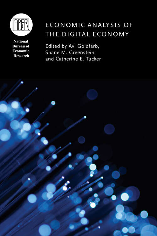 Book cover of Economic Analysis of the Digital Economy