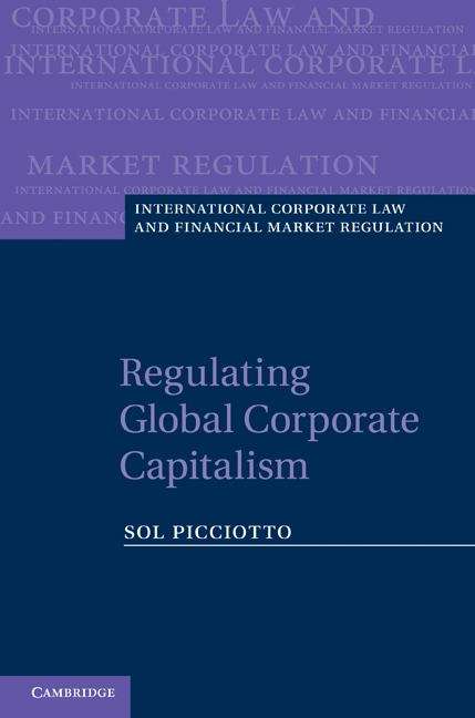 Book cover of Regulating Global Corporate Capitalism