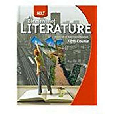 Book cover of Holt Elements of Literature, Fifth Course