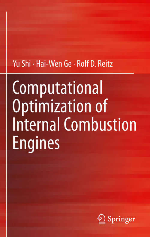 Book cover of Computational Optimization of Internal Combustion Engines