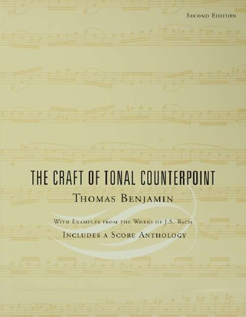 Book cover of The Craft of Tonal Counterpoint (2nd Edition)