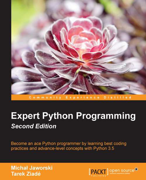 Book cover of Expert Python Programming - Second Edition (2)