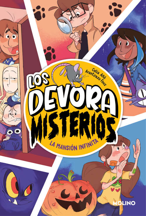 Book cover of Los Devoramisterios 1 - La mansión infinita (Los Devoramisterios: Volumen 1)