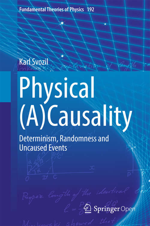 Book cover of Physical (A)Causality