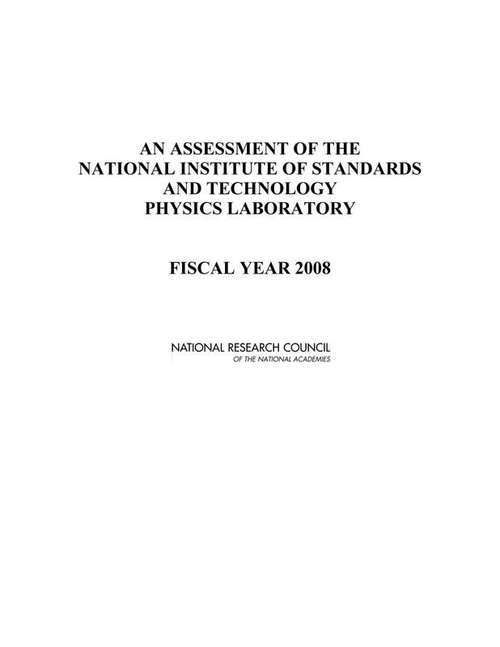 An Assessment of the National Institute of Standards and Technology Physics Laboratory