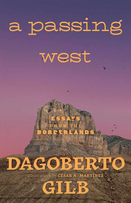 Book cover of A Passing West: Essays from the Borderlands