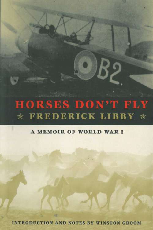 Book cover of Horses Don't Fly