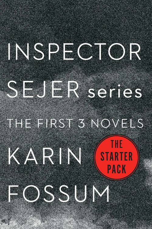 Book cover of Inspector Sejer Series