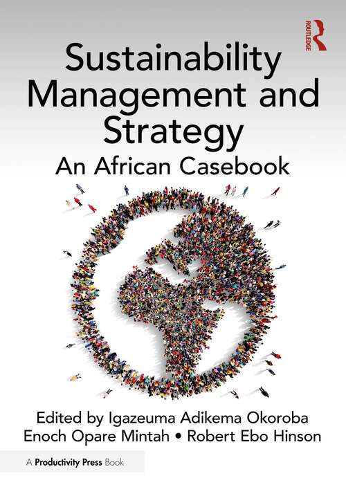 Book cover of Sustainability Management and Strategy: An African Casebook (1)