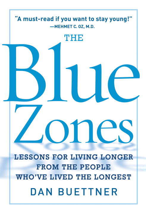 Book cover of The Blue Zones