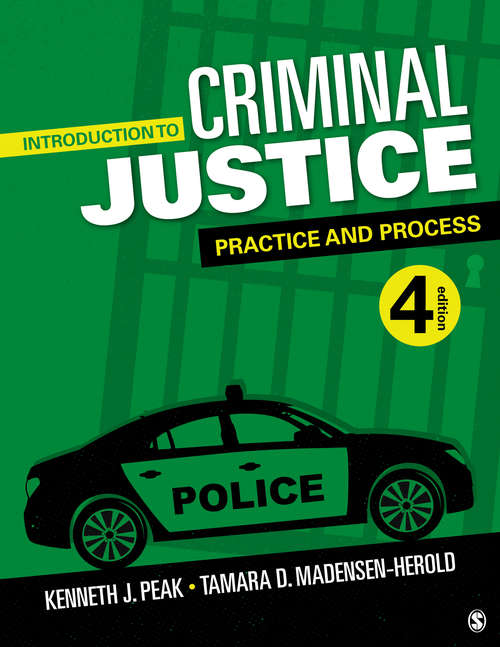 Book cover of Introduction to Criminal Justice: Practice and Process (Fourth Edition)