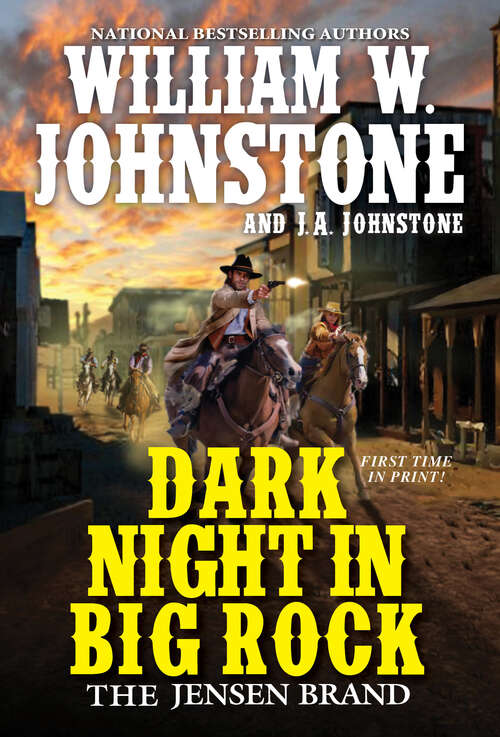 Book cover of Dark Night in Big Rock (The Jensen Brand #5)