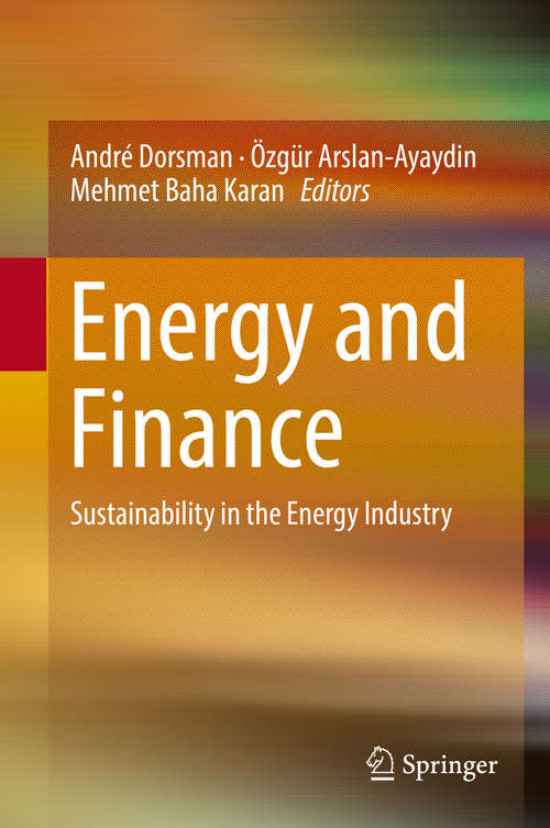 Book cover of Energy and Finance