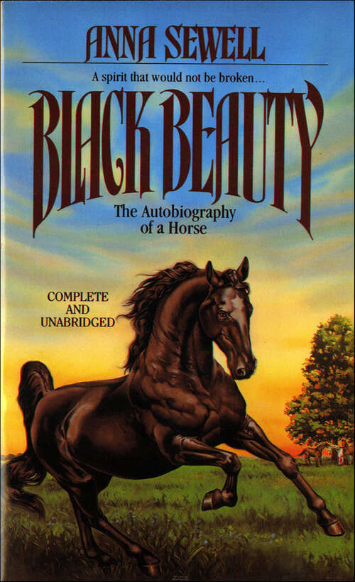 Book cover of Black Beauty: The Autobiography of a Horse