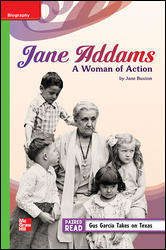 Book cover of Jane Addams: A Woman of Action [Beyond Level, Grade 5]