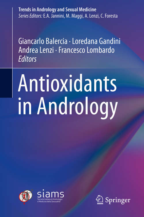Book cover of Antioxidants in Andrology (Trends in Andrology and Sexual Medicine)