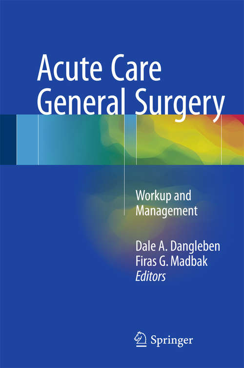 Book cover of Acute Care General Surgery