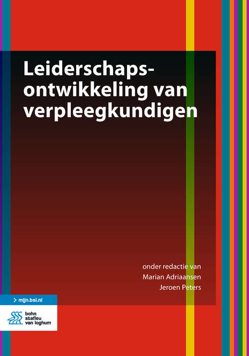 Book cover of Leiderschapsontwikkeling van verpleegkundigen
