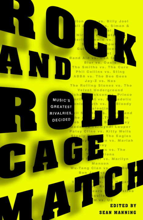 Book cover of Rock and Roll Cage Match
