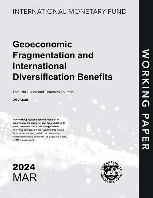 Book cover of Geoeconomic Fragmentation and International Diversification Benefits (Imf Working Papers)