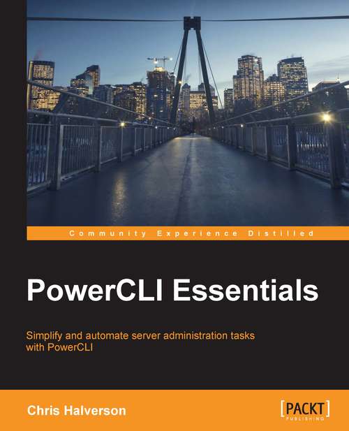 Book cover of PowerCLI Essentials