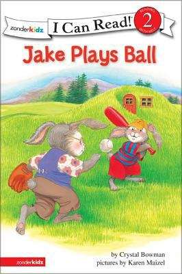 Book cover of Jake Plays Ball (I Can Read!: Level 2)