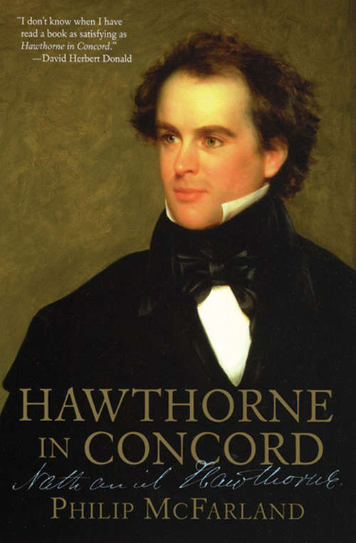 Book cover of Hawthorne in Concord: Nathaniel Hawthorne