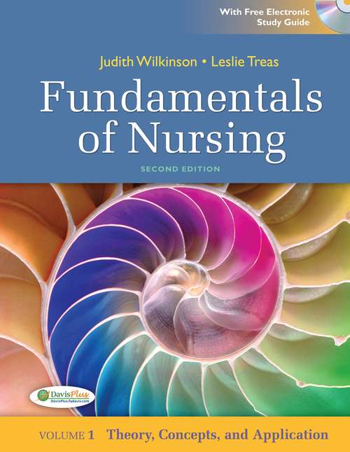 Book cover of Fundamentals of Nursing - Vol 1: Theory, Concepts, and Applications