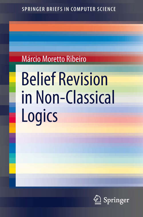 Book cover of Belief Revision in Non-Classical Logics
