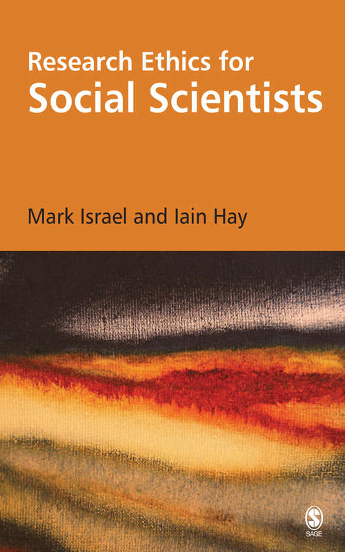 Book cover of Research Ethics for Social Scientists