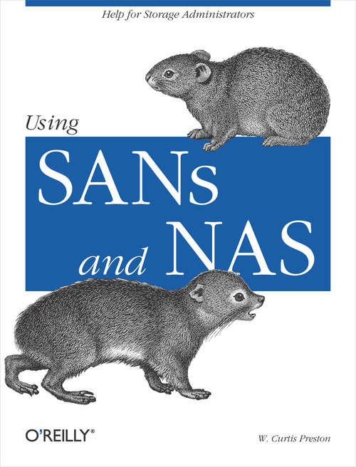 Book cover of Using SANs and NAS