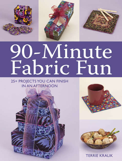 Book cover of 90-Minute Fabric Fun