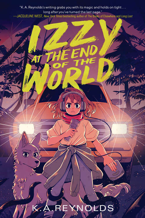 Book cover of Izzy at the End of the World