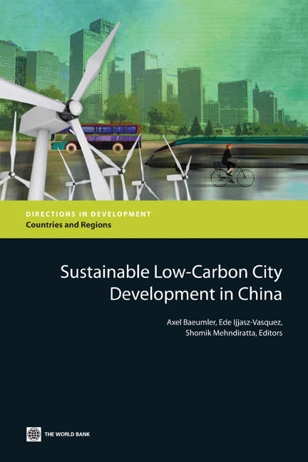 Book cover of Sustainable Low-Carbon City Development in China