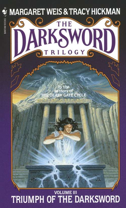 Book cover of Triumph of the Darksword (Darksword #3)