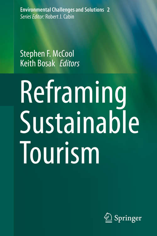 Book cover of Reframing Sustainable Tourism