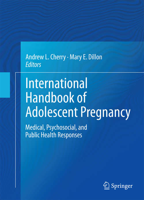 Book cover of International Handbook of Adolescent Pregnancy