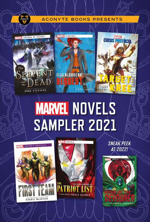 Marvel Novels Sampler 2021: A Marvel Prose Chapter Sampler