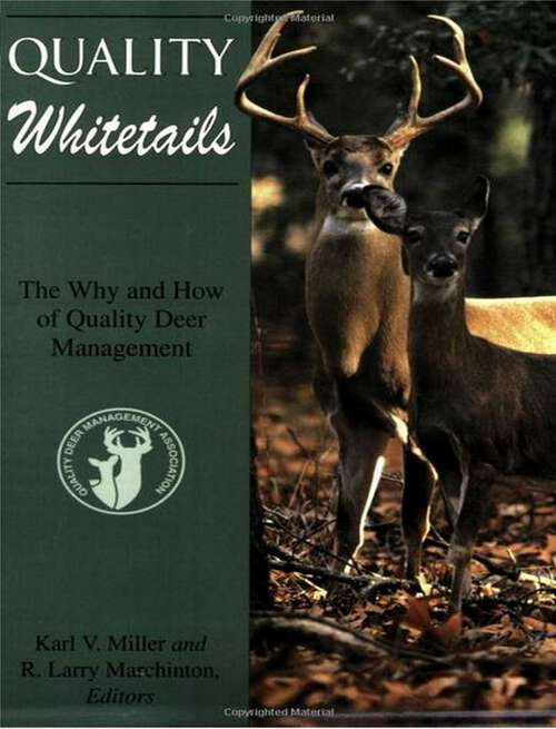 Book cover of Quality Whitetails