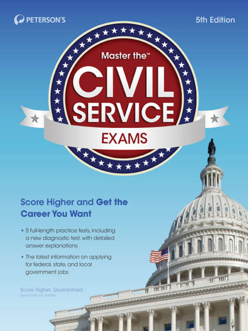 Book cover of Master the Civil Service Exams