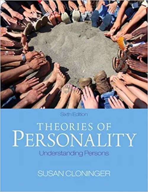 Book cover of Theories of Personality: Understanding Persons (Sixth Edition)