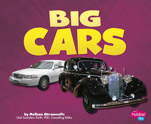 Book cover of Big Cars (Cars, Cars, Cars Ser.)