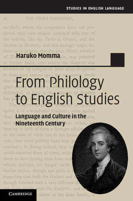 Book cover of From Philology to English Studies