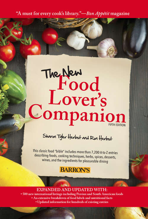 Book cover of The New Food Lover's Companion