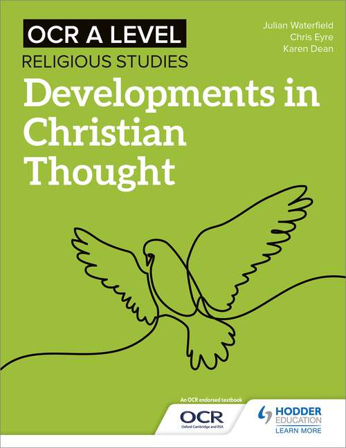 Book cover of OCR A Level Religious Studies: Developments in Christian Thought