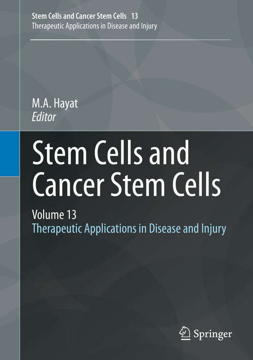 Book cover of Stem Cells and Cancer Stem Cells, Volume 13