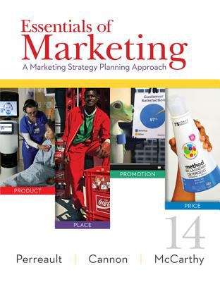 Book cover of Essentials of Marketing: A Marketing Strategy Planning Approach (Fourteenth Edition)