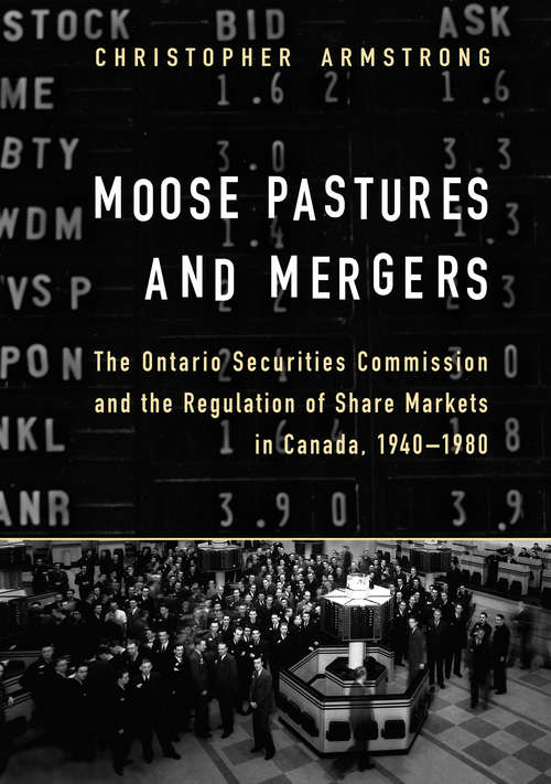 Book cover of Moose Pastures and Mergers